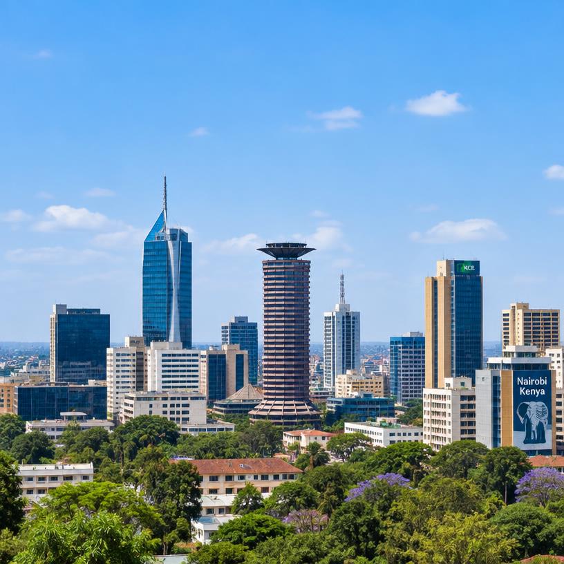 Nairobi skyline