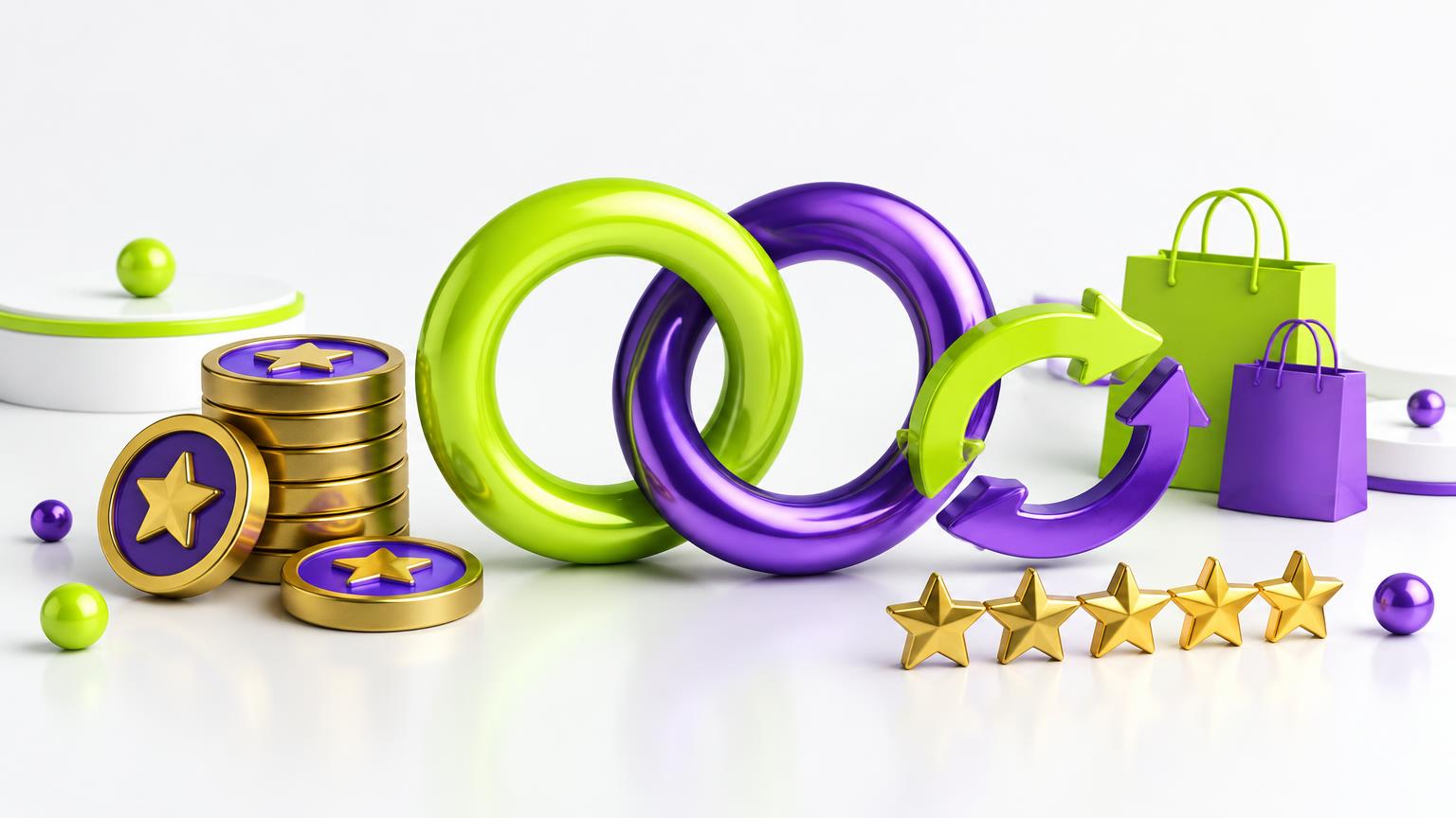 Customer retention, loyalty and repeat-purchase concept