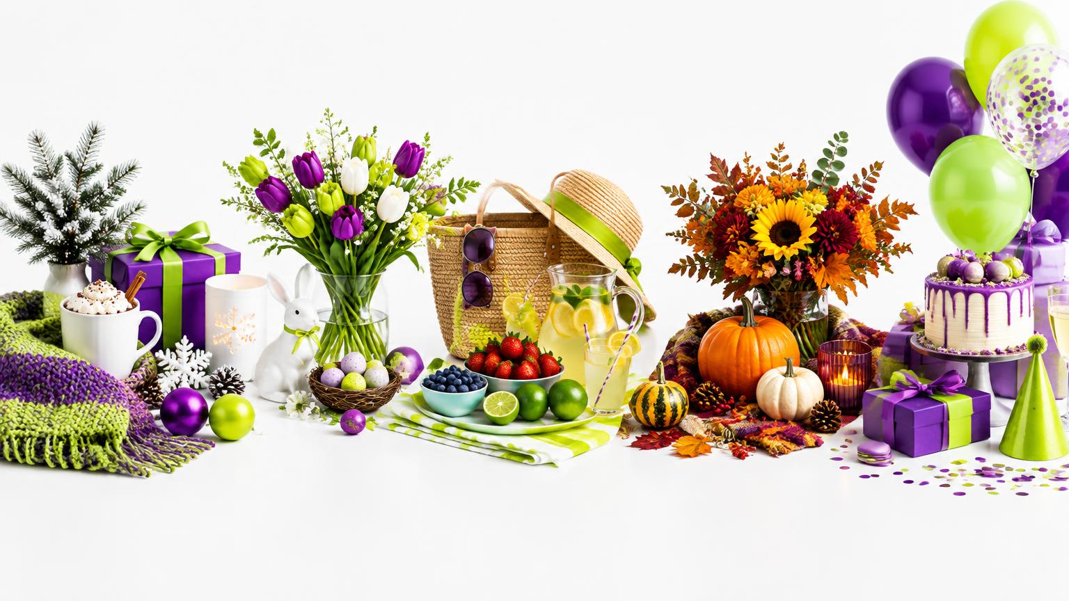 Seasonal campaign planning across a full marketing year